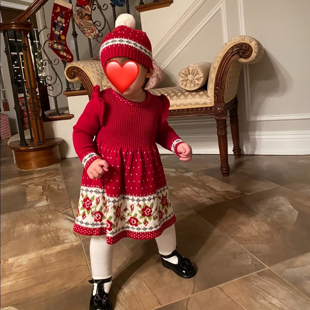Max Studio Holiday Dress and Hat